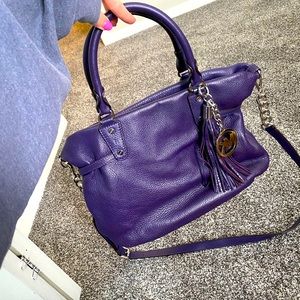 Michael Kors purple crossbody